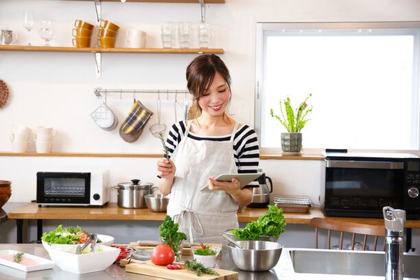 Comida útil para chefs japoneses